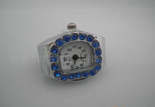 时尚新宠 光彩夺目翻盖戒指表，厂家直销特价促销中